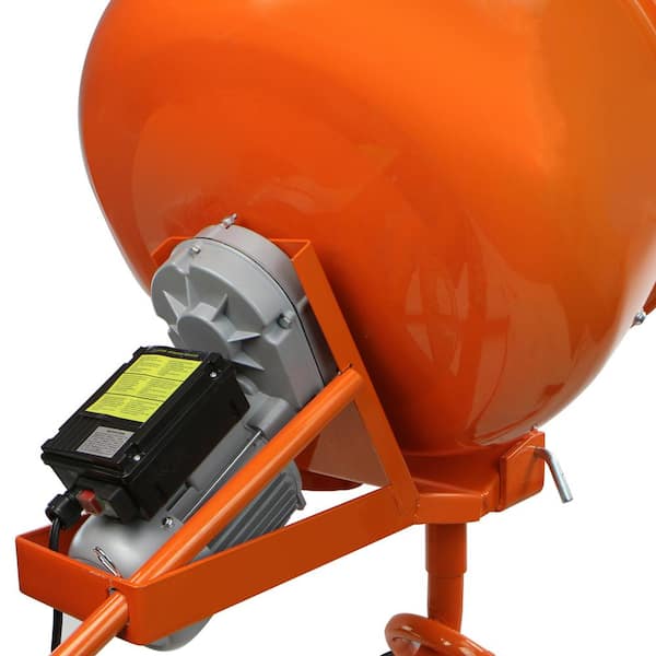 XtremepowerUS 5.0 cu. ft. 120-Volt 1/2 HP Commercial Electric Concrete and Cement Mixer 67001-H3 - The Home Depot