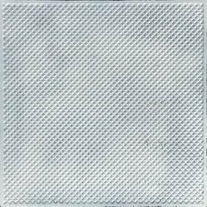 Mesh Old Black White 2 ft. x 2 ft. PVC Glue Up or Lay In Ceiling Tile (40 sq. ft./case)