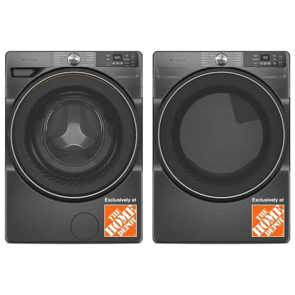 4.5 cu. ft. Front Load Washer with FreshFlow Vent and 7.4 cu. ft. Dryer with Wrinkle Shield Option Set