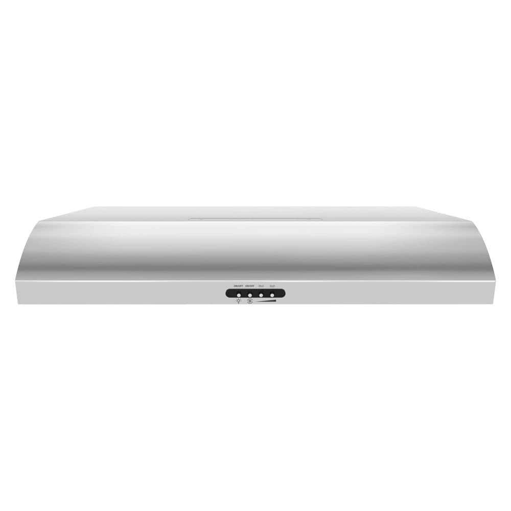 36 in. Convertible Under Cabinet Range Hood in Stainless Steel