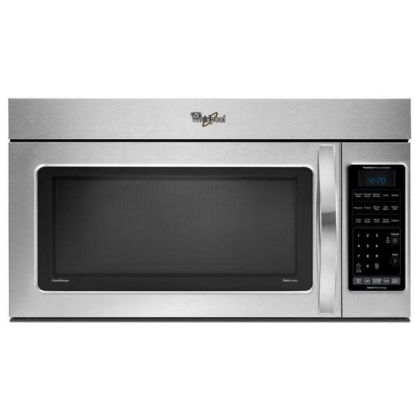 Whirlpool 1.8 cu. ft. Over the Range Convection Microwave in Stainless Steel, with Sensor Cooking-DISCONTINUED