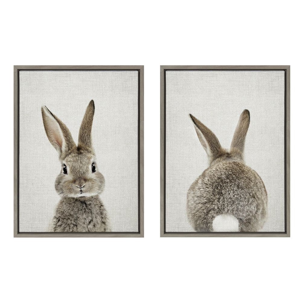 bunny wall art