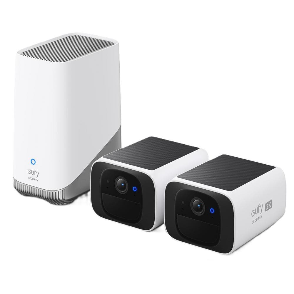 eufy S220 SoloCam 2K Wireless 16GB HDD Solar Security Camera