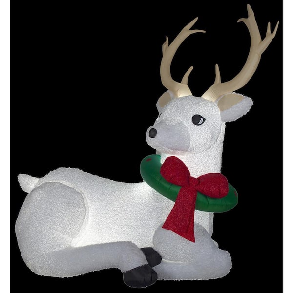 Airblown 8.3 ft. Inflatable Christmas Mixed Media Buck Giant