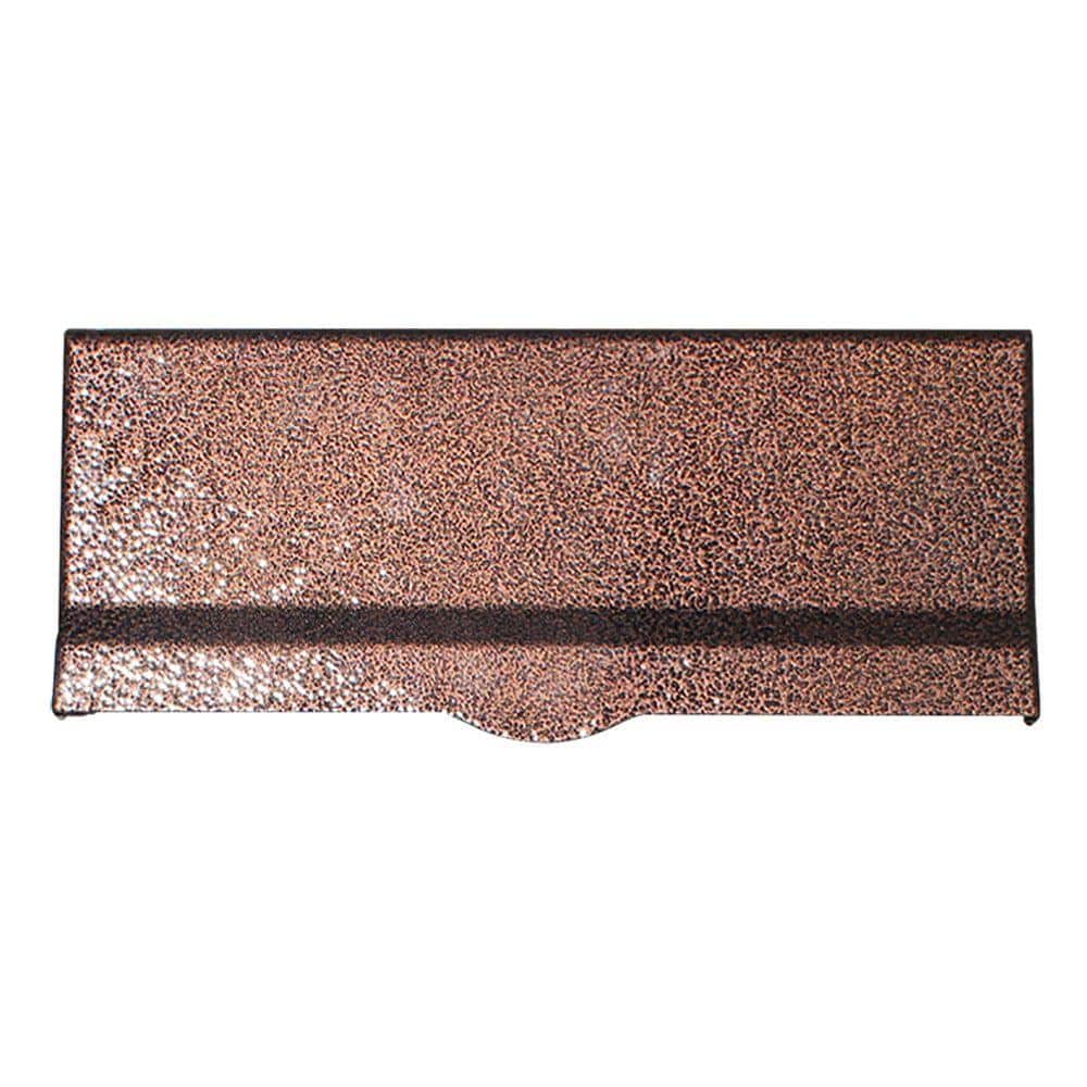 Liberty Wall Mount Non-Locking Letter Plate with 10 in. Adjustable Letter Slot, Antique Copper price history on PriceWatchPro