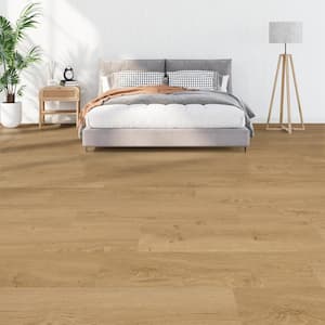 Veladero Oak 22 MIL x 7.1 in. W x 48 in. L Click Lock Waterproof Luxury Vinyl Plank Flooring (18.7 sq. ft./Case)