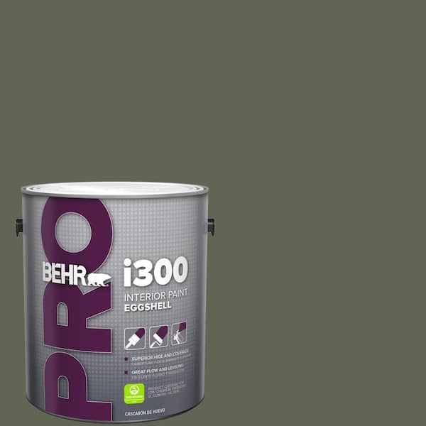 BEHR PRO 1 gal. #BXC-06 Amazon Foliage Eggshell Interior Paint