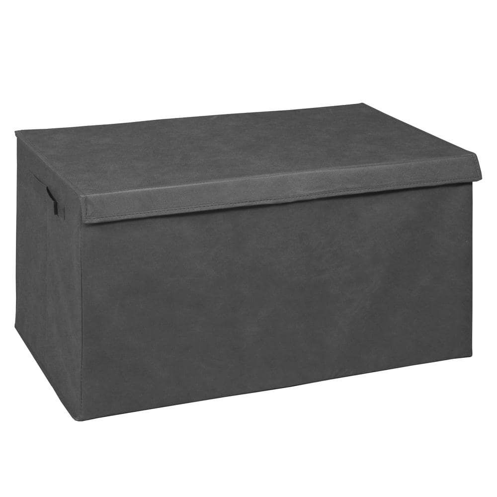 Linen Fabric Storage Box Cube Double Zipper Closure Storage Box for Storage  Rooms & Laundry Areas Large