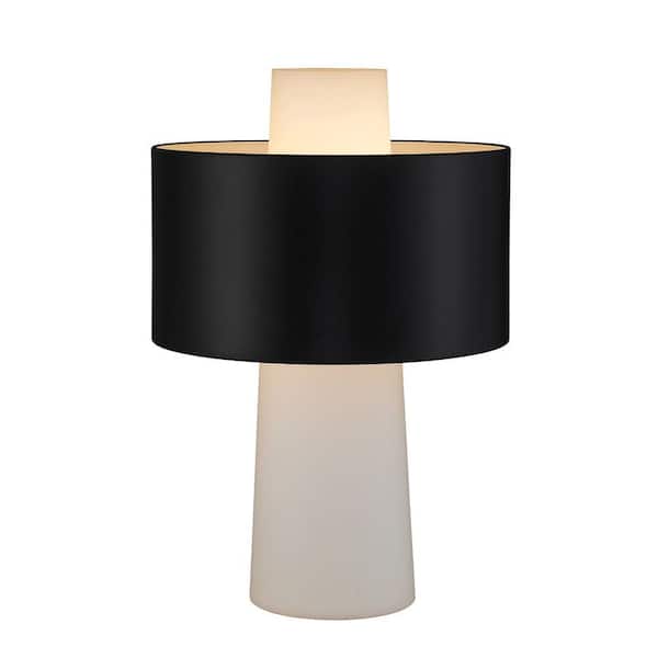 Adesso Symmetry 24 in. White Table Lamp