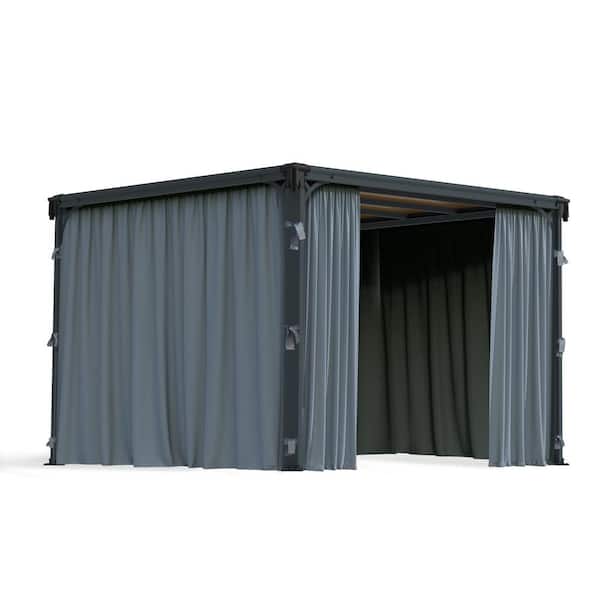 CANOPIA by PALRAM Curtian Set for 10 ft. - 12 ft. Palram - Canopia Gazebos