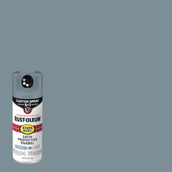 Rust-Oleum Stops Rust 12 oz. Custom Spray 5-in-1 Satin Blue Haven Spray Paint (Case of 6)