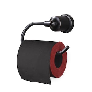 Wall-Mount Single Post Toilet Paper Holder in Oil Rubbed Bronze