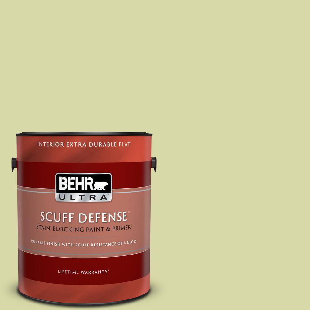BEHR ULTRA 1 gal. 410C3 Celery Sprig Extra Durable Flat Interior