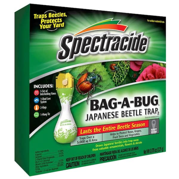 Japanese Beetle Trap - 1 Floral & 1 Pheromone Lure