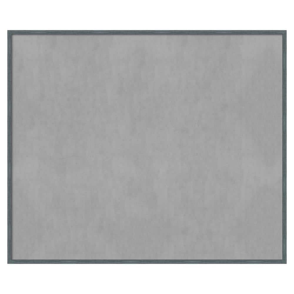 Dixie Blue Grey Rustic Narrow 49 in. x 41 in. Framed Magnetic Board price history on PriceWatchPro
