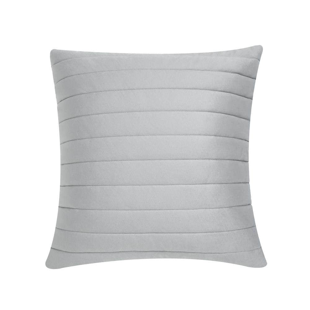 Valletta Polyester 20 in. Square Quilted Decorative 20 in. x 20 in. Throw P