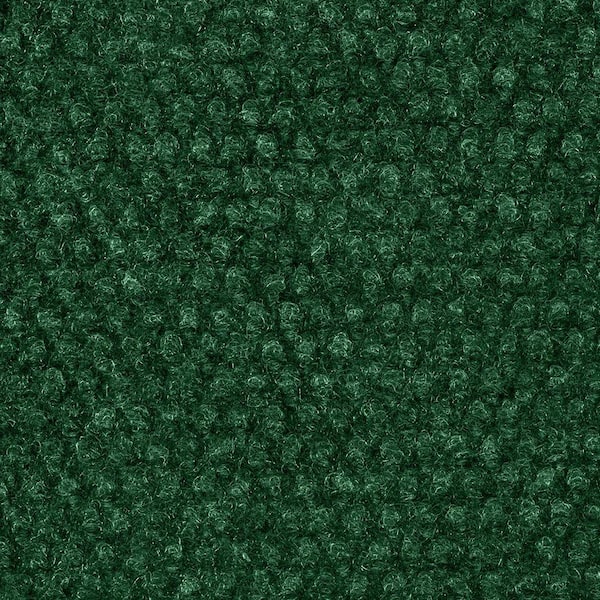 TrafficMaster Caserta Leaf Green Hobnail Texture 18 in. x 18 in. Indoor/Outdoor Carpet Tile (10 Tiles/Case)