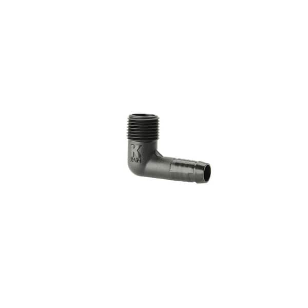 K-Rain 1/2 in. MNPT x 1/2 in. BARB Swing Pipe Elbow (25-Pack)