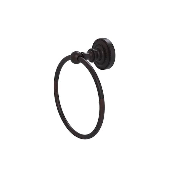 Allied Brass Dottingham Collection Towel Ring in Venetian Bronze