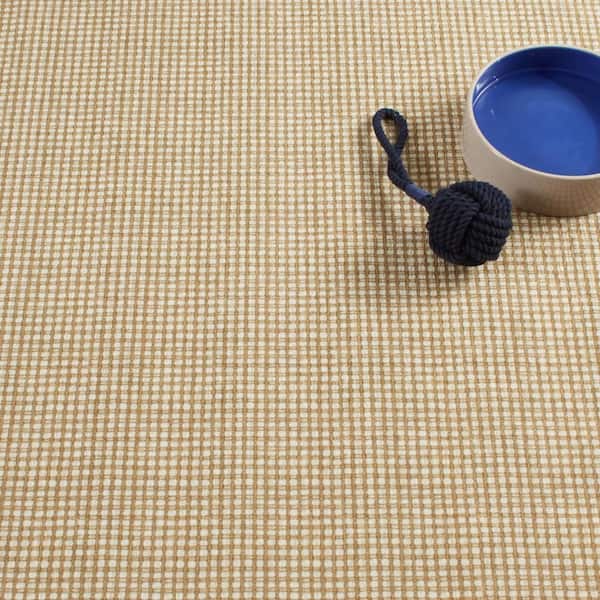 Hartley Machine Washable Natural 5 ft. x 8 ft. Indoor Area Rug