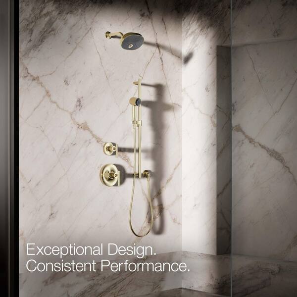 KOHLER Statement Iconic 1-Spray Patterns Wall Mount Handheld