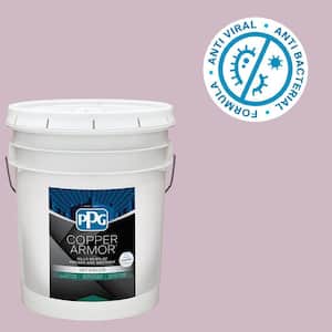 5 gal. PPG1179-4 Rose Marble Eggshell Antiviral and Antibacterial Interior Paint with Primer