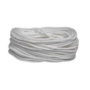 4 mm x 500 ft 700 #.Silver Accessory Cord/Rope US Made Banner/Camp/Utility 