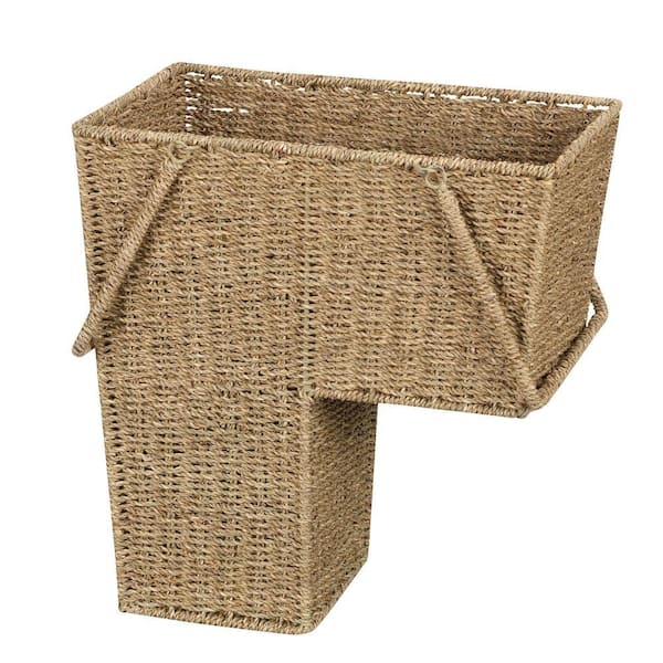 Photo 1 of Seagrass Stair Basket with handle