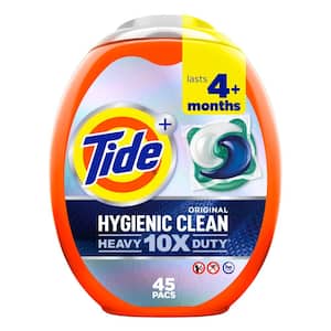 Power Hygienic Clean Original Scent Laundry Detergent Pods (45-Count)