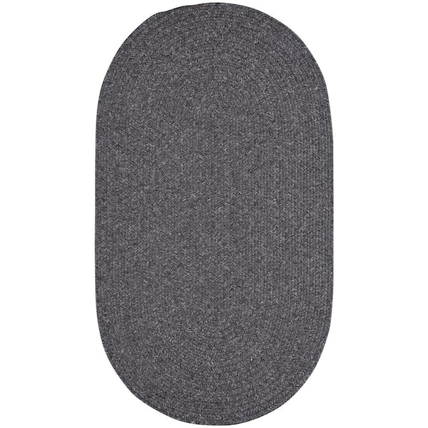 Capel Candor Grey 7 ft. x 9 ft. Oval Area Rug