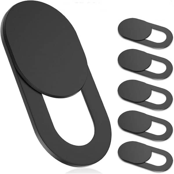 OBJLGEV Webcam Cover Slide Ultra-Thin Privacy Protector for MacBook Laptop PC iMac iPad iPhone Black 6 Pack