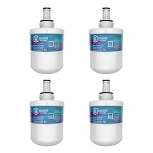 4 Compatible Refrigerator Water Filters Fits Samsung DA29-00003G (Value Pack)