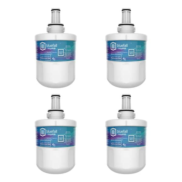 DRINKPOD 4 Compatible Refrigerator Water Filters Fits Samsung DA29-00003G (Value Pack)