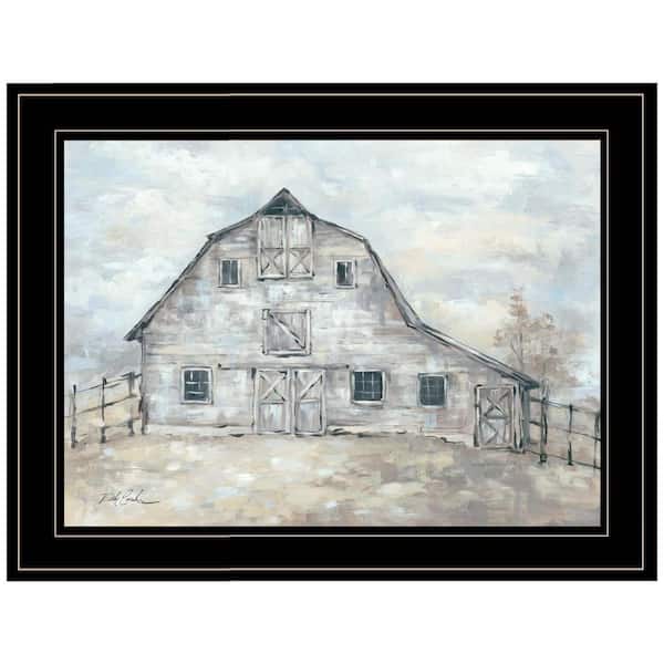 HomeRoots Charlie Rustic Beauty 1-Piece Framed Wall Art 15 in. x 19 in.