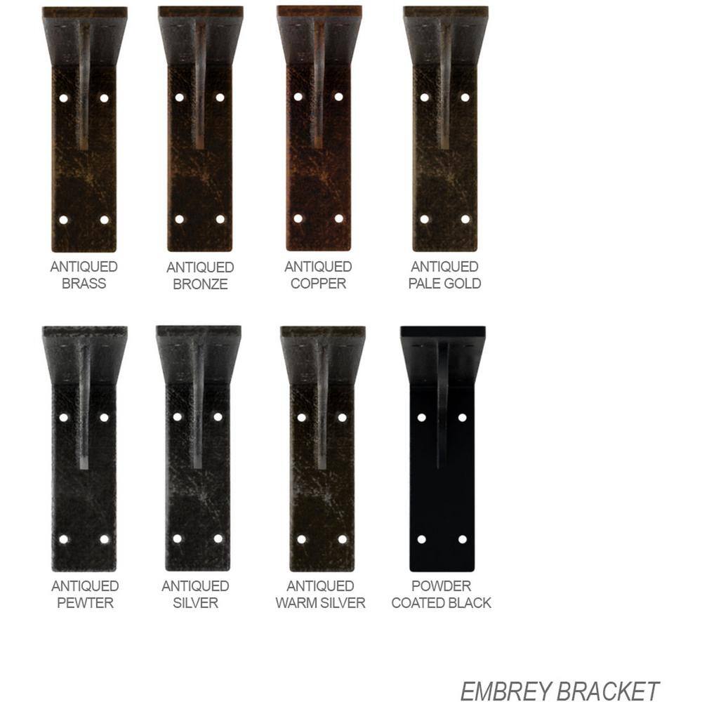 Stainless Steel 6" Industrial Countertop Bracket