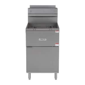 52 Qt. Stainless Steel Commercial Natural Gas Fryer