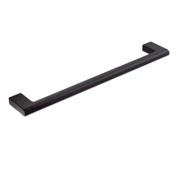 Sumner Street Home Hardware 5-Pack Vail 8 in. (203 mm) Center-to-Center Modern Matte Black Bar Drawer Pull