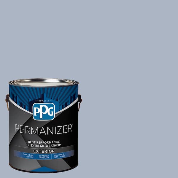 1 gal. PPG1042-4 Blue Beard Satin Exterior Paint