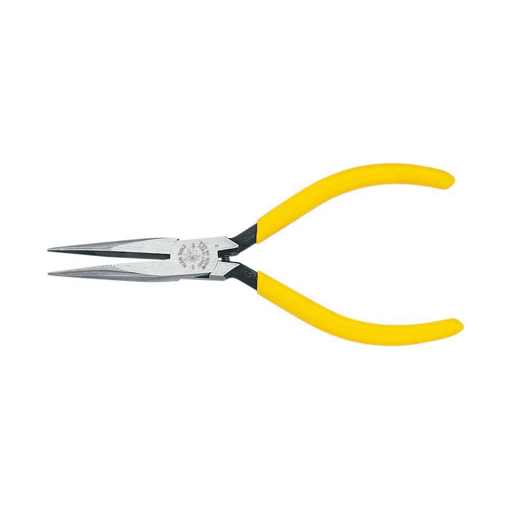 Klein Tools 5 in. Slim Long Nose Pliers D307-51/2C - The Home Depot