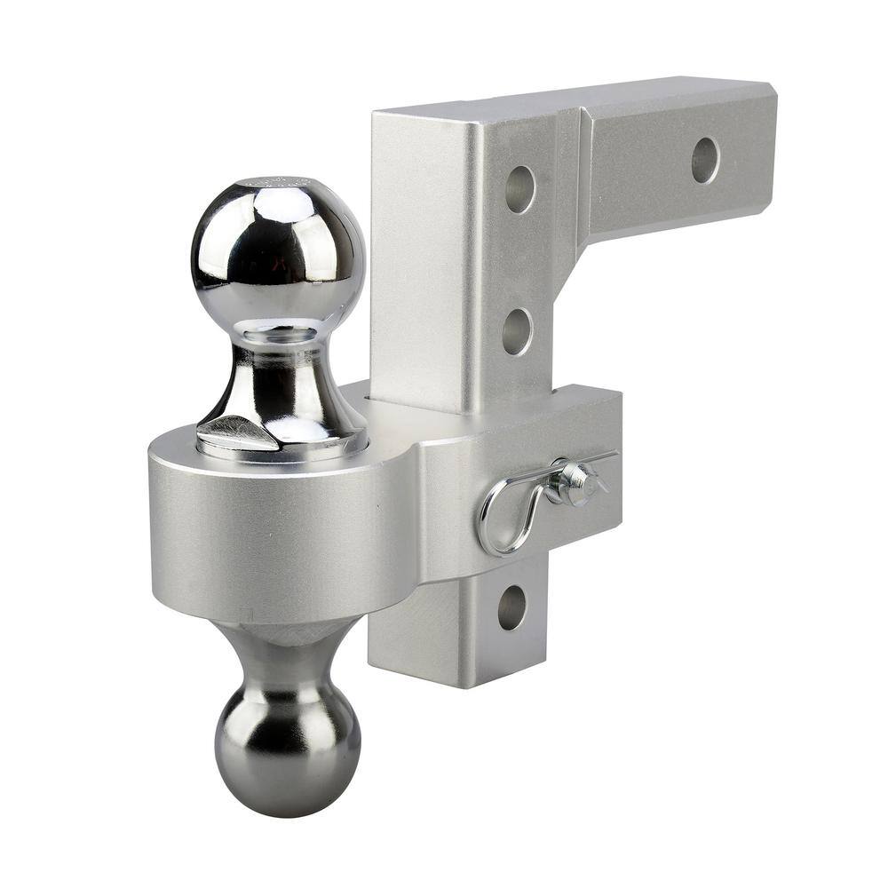 thumbnail image 2 of PROEZE Adjustable Trailer Hitch Ball Mount, Fits 2-Inch Receiver, 8 2 of 9