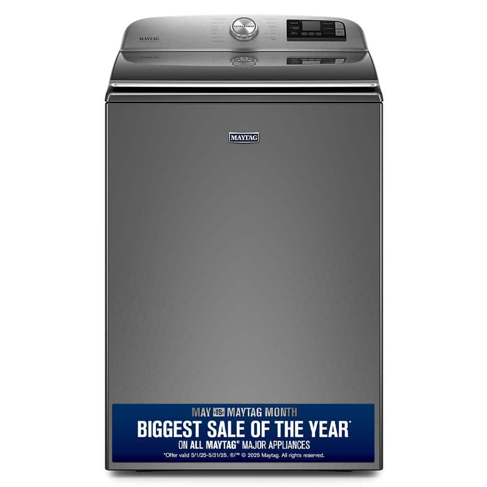 5.2 cu. ft. Smart Capable Metallic Slate Top Load Washing Machine with Extra Power, ENERGY STAR