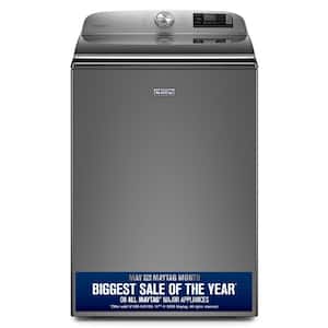 5.2 cu. ft. Smart Capable Metallic Slate Top Load Washing Machine with Extra Power, ENERGY STAR