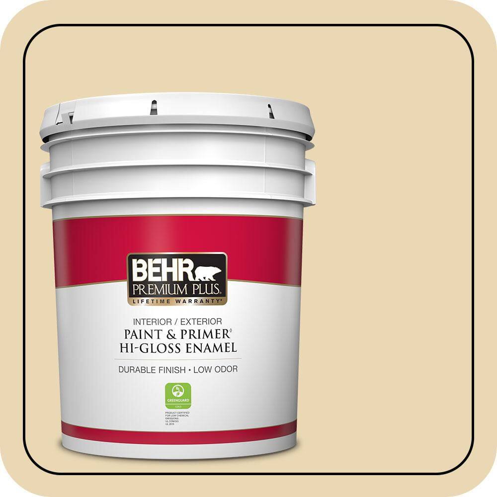 5 gal. #330E-3 Sensible Hue Hi-Gloss Enamel Interior/Exterior Paint & Primer price history on PriceWatchPro