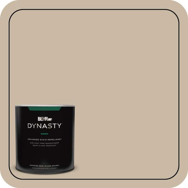 BEHR DYNASTY 1 qt. Home Decorators Collection #HDC-SM16-09 Sail Grey Semi-Gloss Enamel Interior Stain-Blocking Paint & Primer