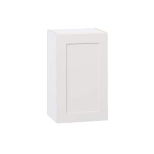 Roseland 18 in. W x 14 in. D x 30 in. H Assembled Shaker Wall Kitchen Cabinet in Warm White