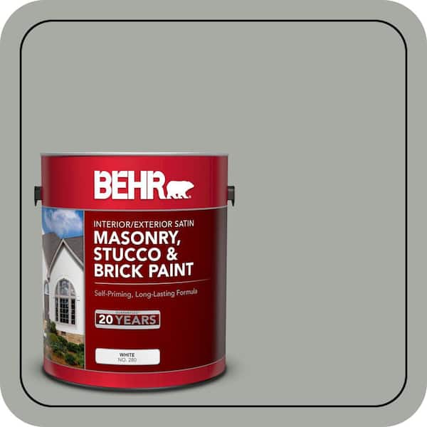 5 gal. #PPU25-15 Flipper Satin Interior/Exterior Masonry, Stucco and Brick Paint