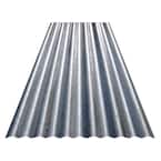 Gibraltar Building Products 10 ft. Corrugated Galvanized Steel 31-Gauge  Roof Panel 13504 - The Home Depot