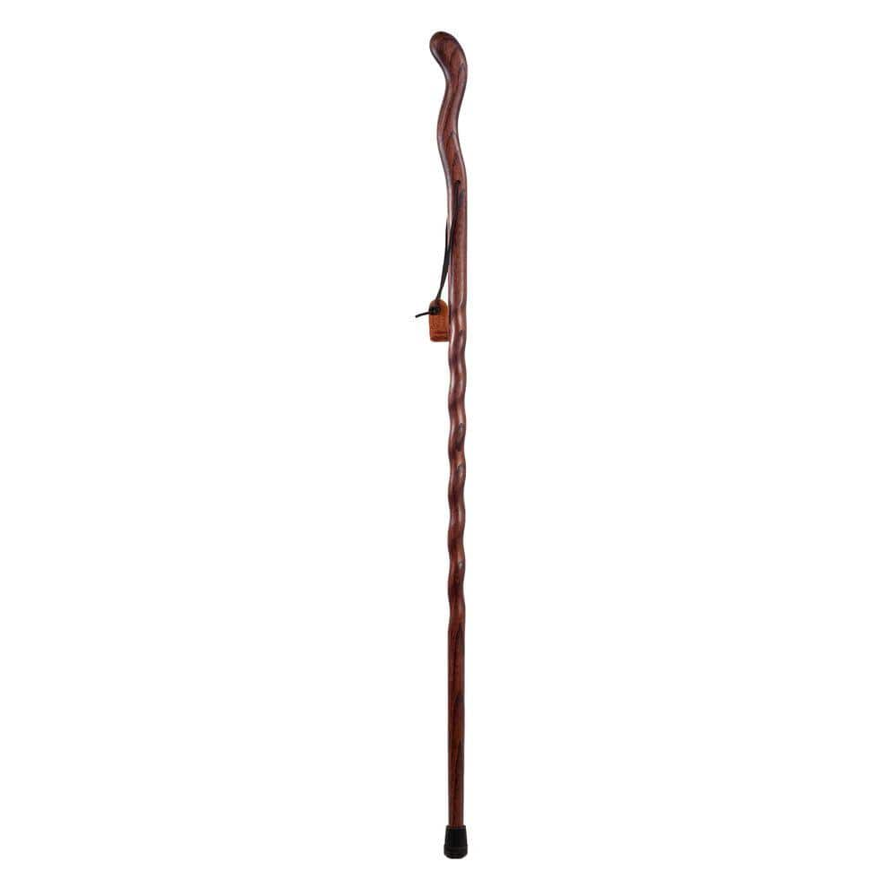 Brazos Walking Sticks 58 in. Twisted Fitness Walker Walking Stick in ...