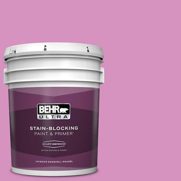 BEHR ULTRA 5 gal. #680B-4 Pressed Flower Extra Durable Eggshell Enamel Interior Paint & Primer