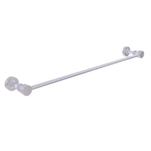 Foxtrot Collection 36 in. Towel Bar in Satin Chrome